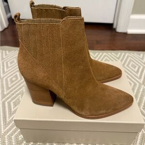 Marc Fisher Alva Suede Ankle Boots